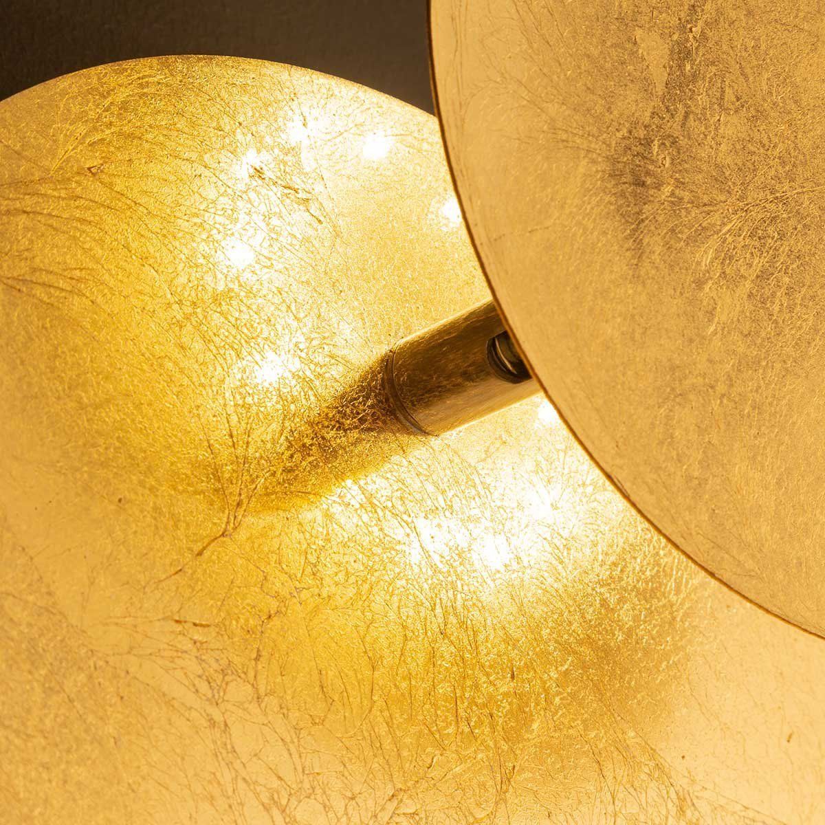 Applique murale LED SLIGO en métal doré