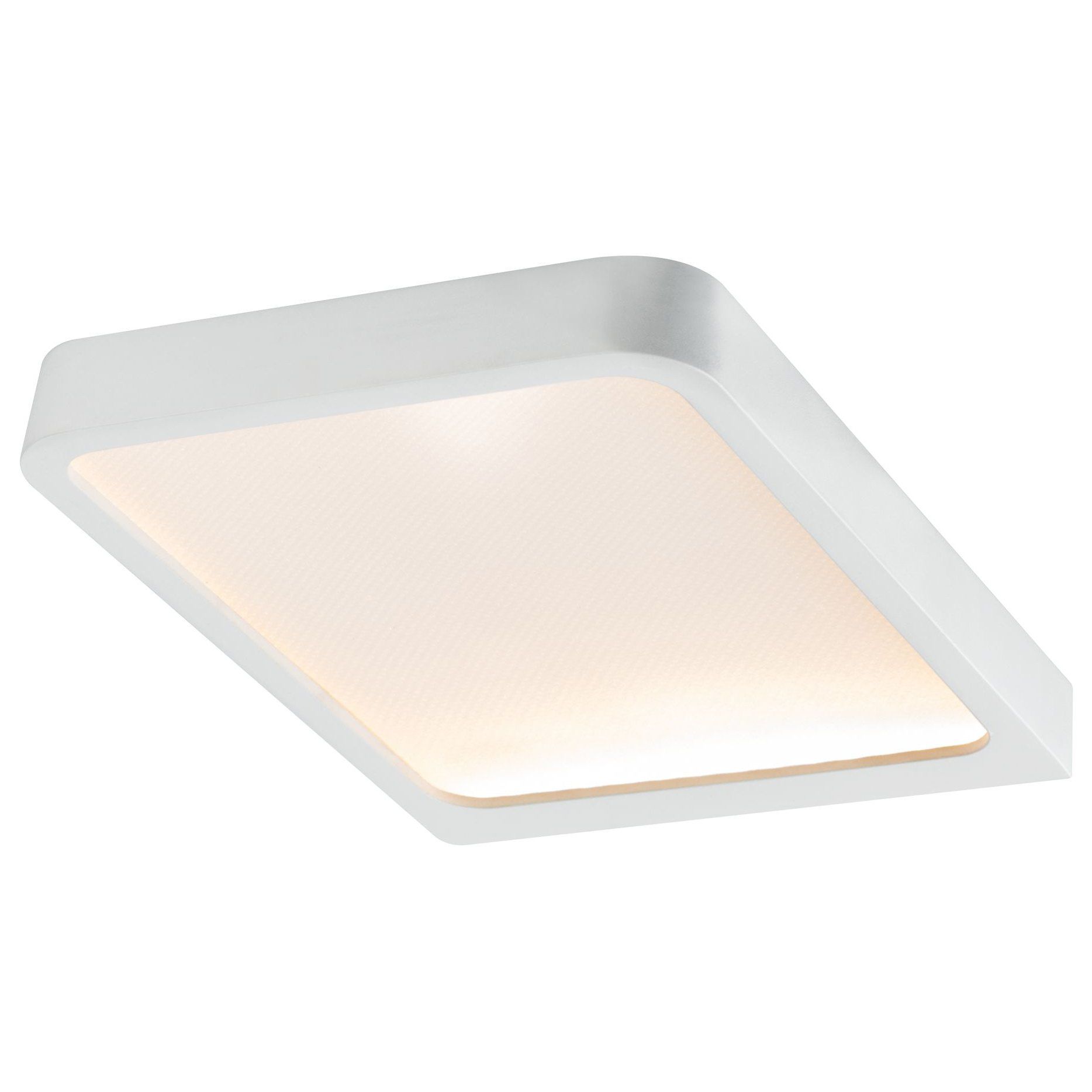 Spot seul LED encastrable pour meuble VANE en métal blanc