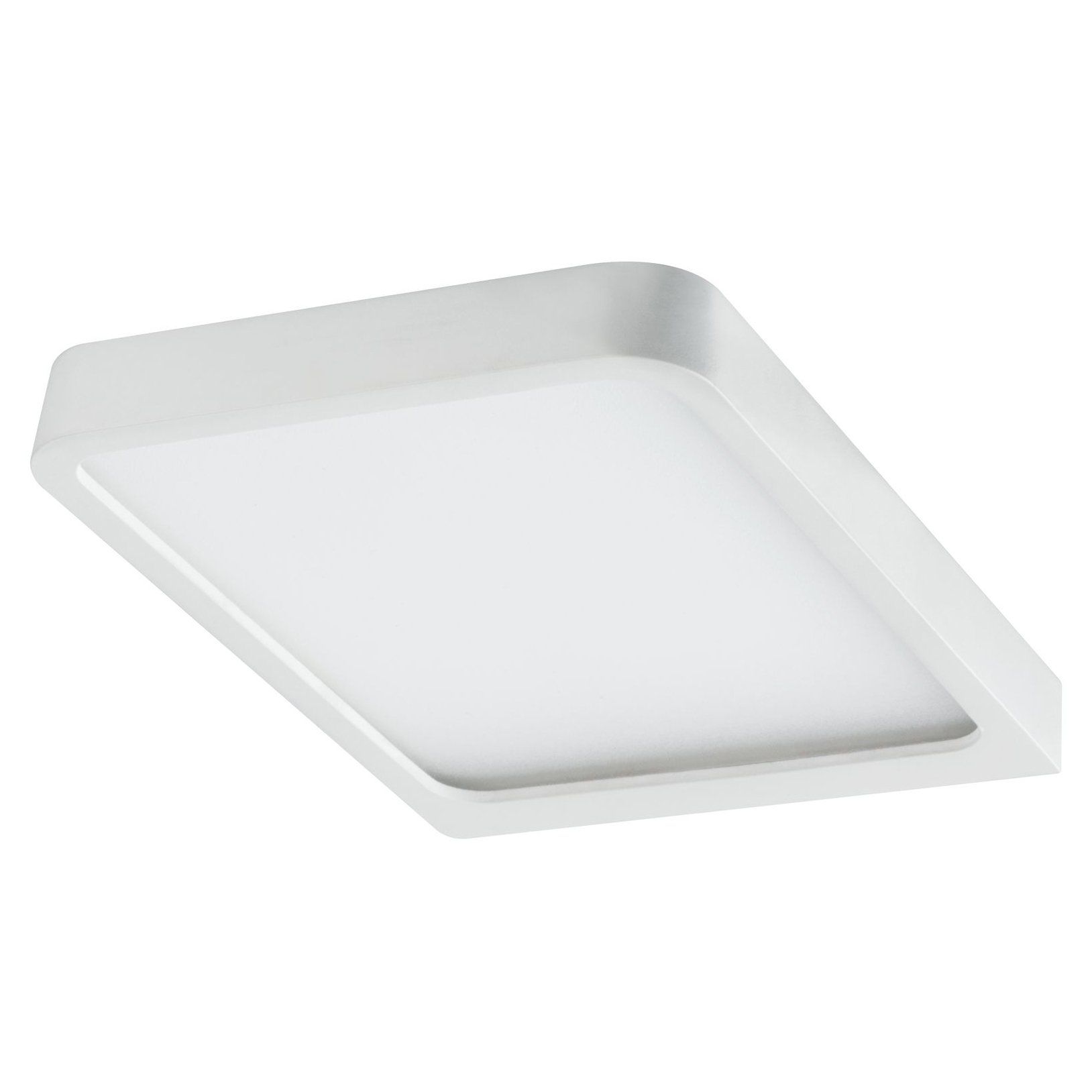 Spot seul LED encastrable pour meuble VANE en métal blanc