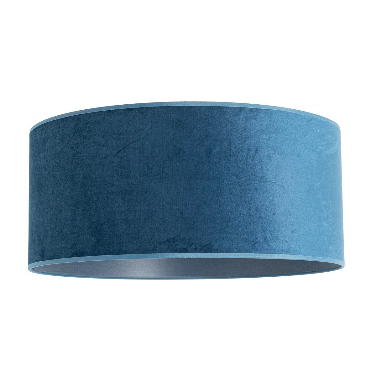 Suspension VELVET (D50cm) en velours bleu nuit