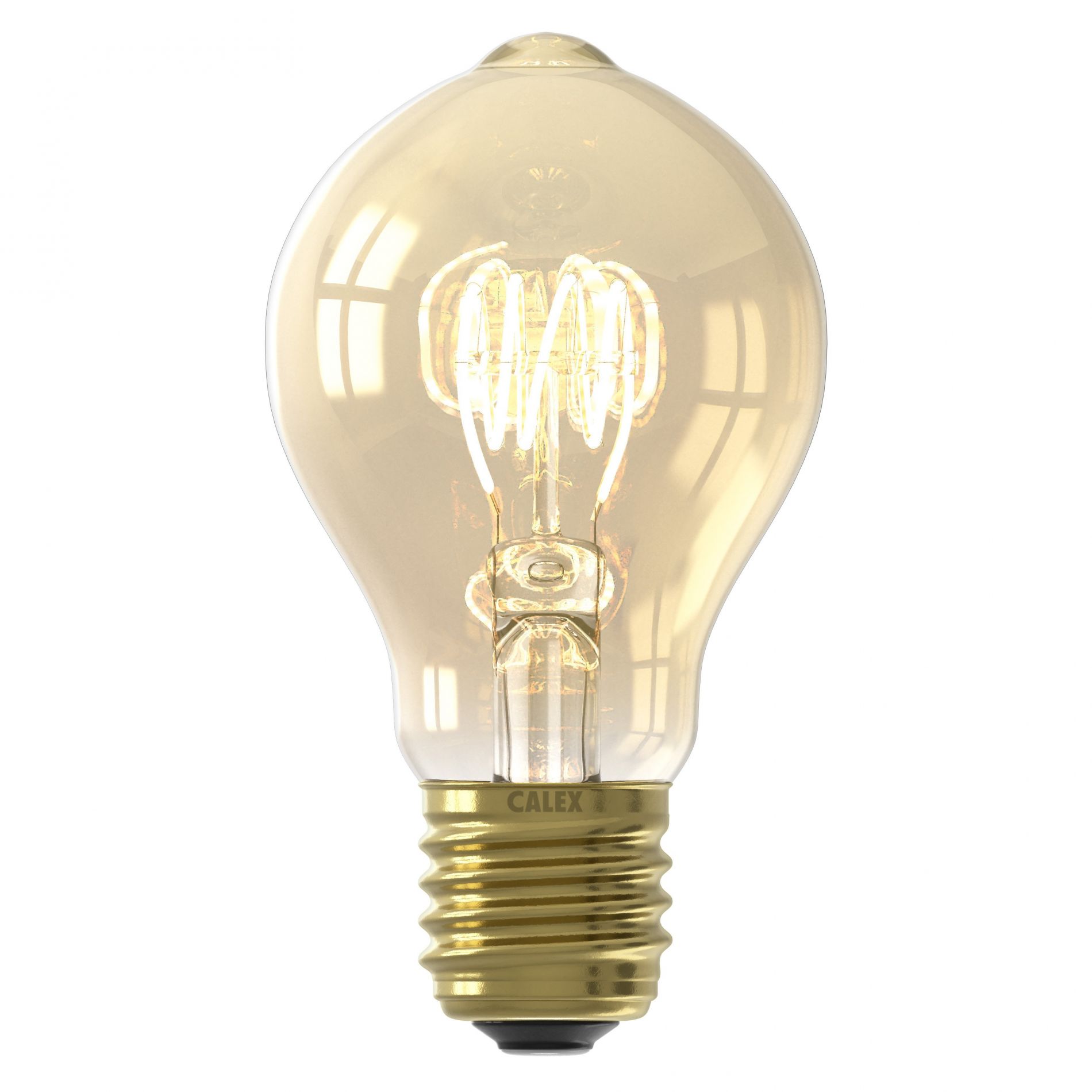 Ampoule déco filament LED dimmable E27 FILAMENT CLEAR en verre transparent  Ø12.5cm