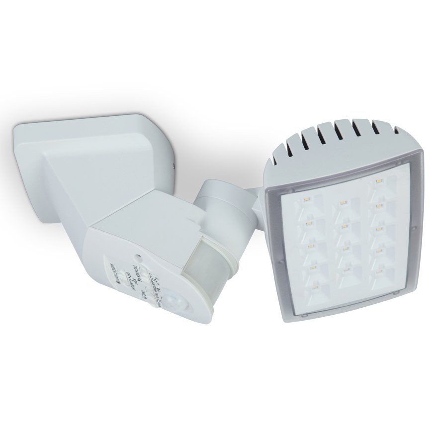 Projecteur LED PERY (20W) polycarbonate blanc