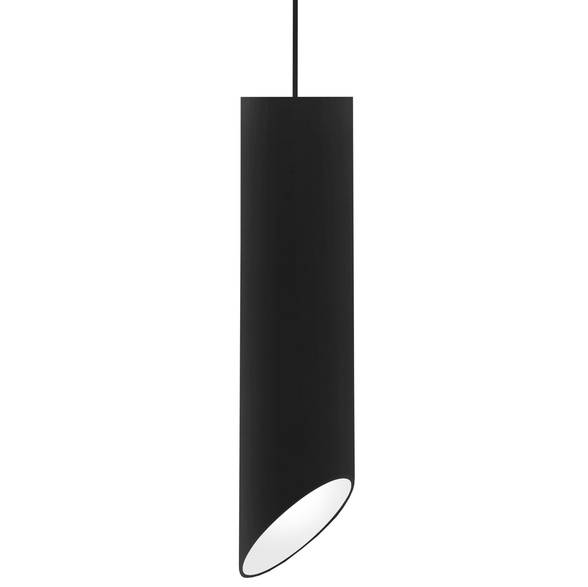 Suspension barre LED FLUID en métal blanc - Keria et Laurie Lumière