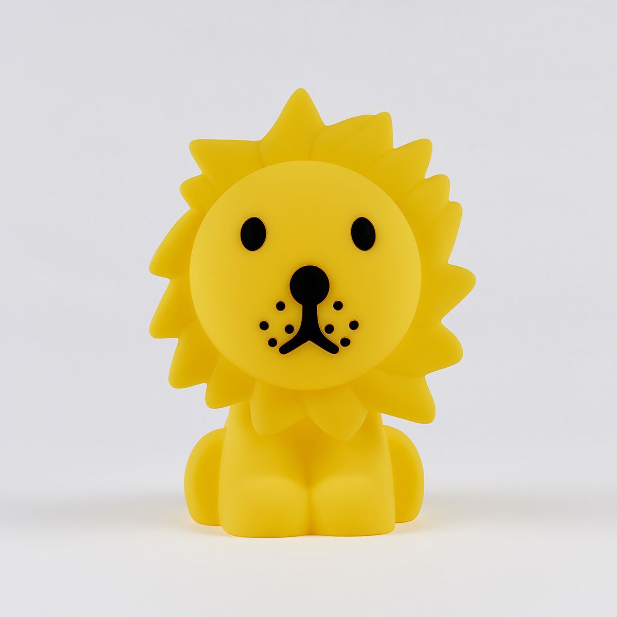 Veilleuse enfant LED LION en silicone jaune