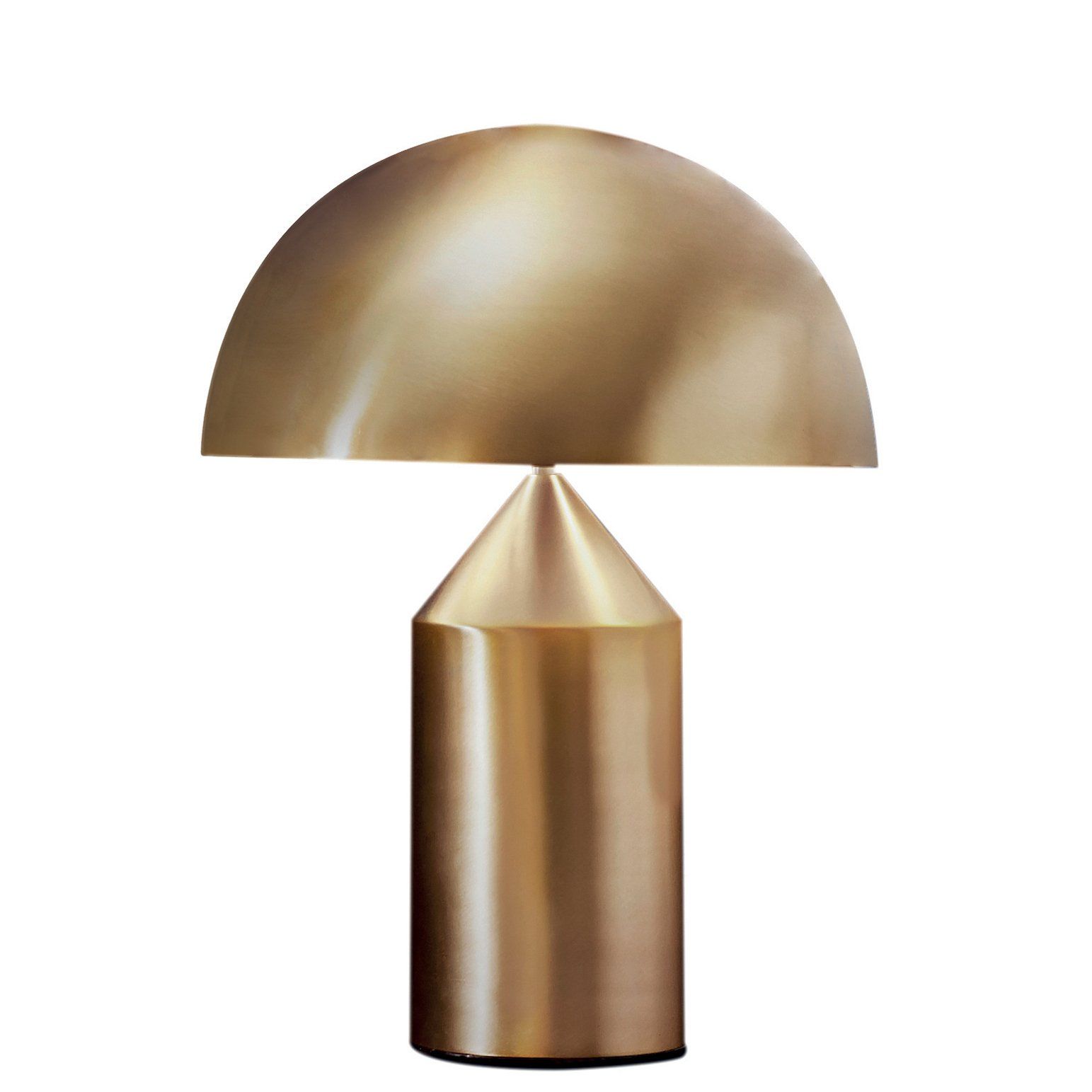 Lampe design ATOLLO (H50cm) en aluminium doré
