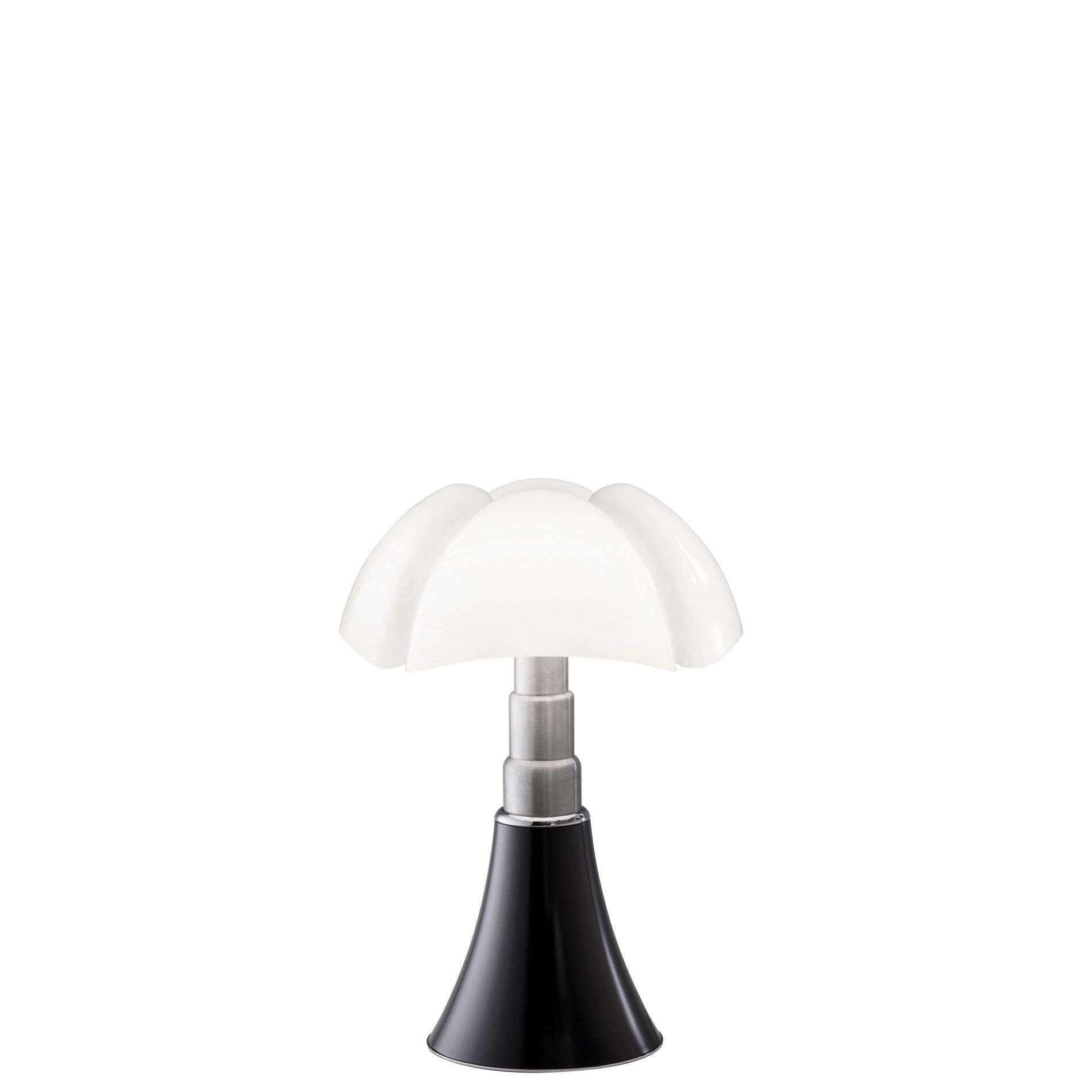 Lampe MINI PIPISTRELLO LED dimmable couleur noir ébène