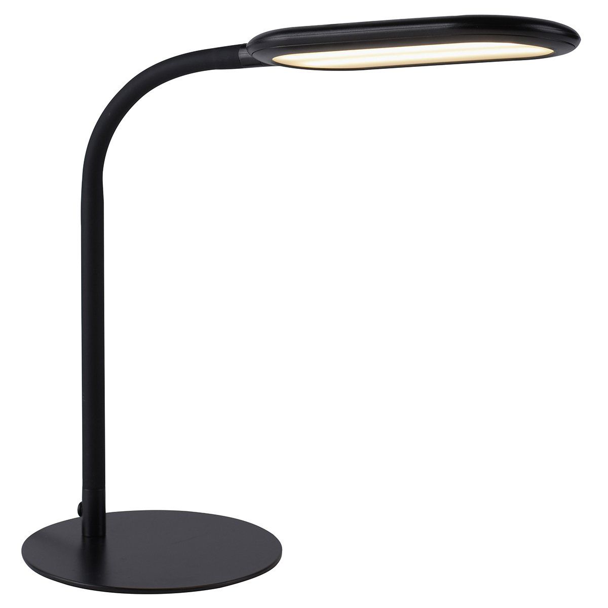 Lampe de bureau LED KELLY en PVC noir