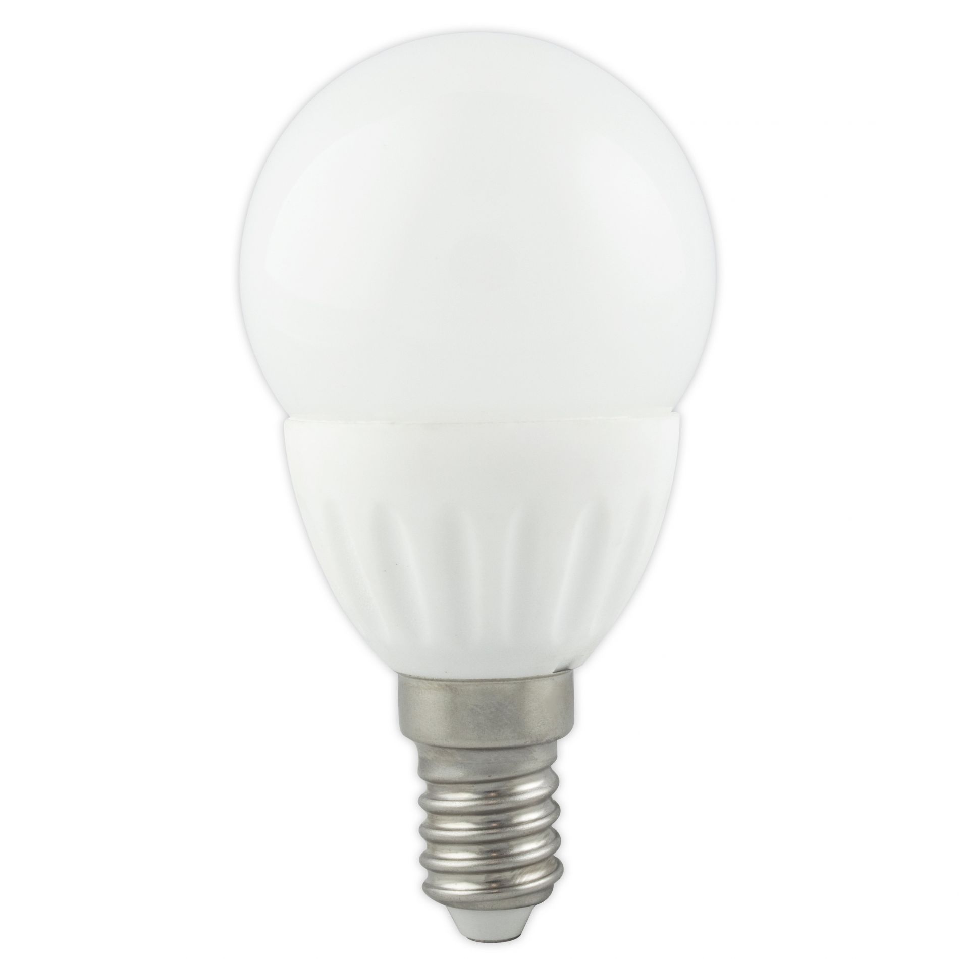 Ampoule LED E14 OPALE éclairage blanc chaud 5W 470 lumens Ø4.5cm