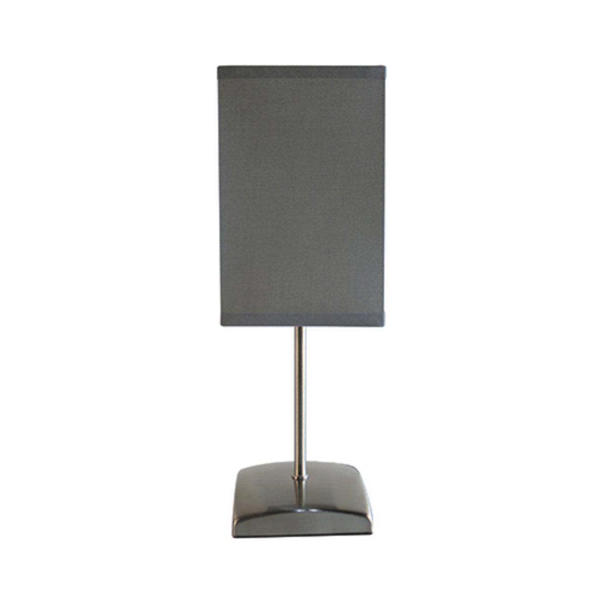 Lampe de table FANNY grise en métal