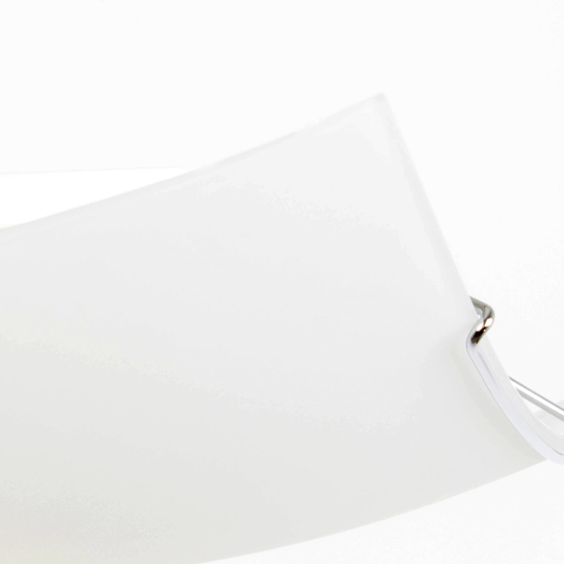 Plafonnier moderne ADAM blanc en verre