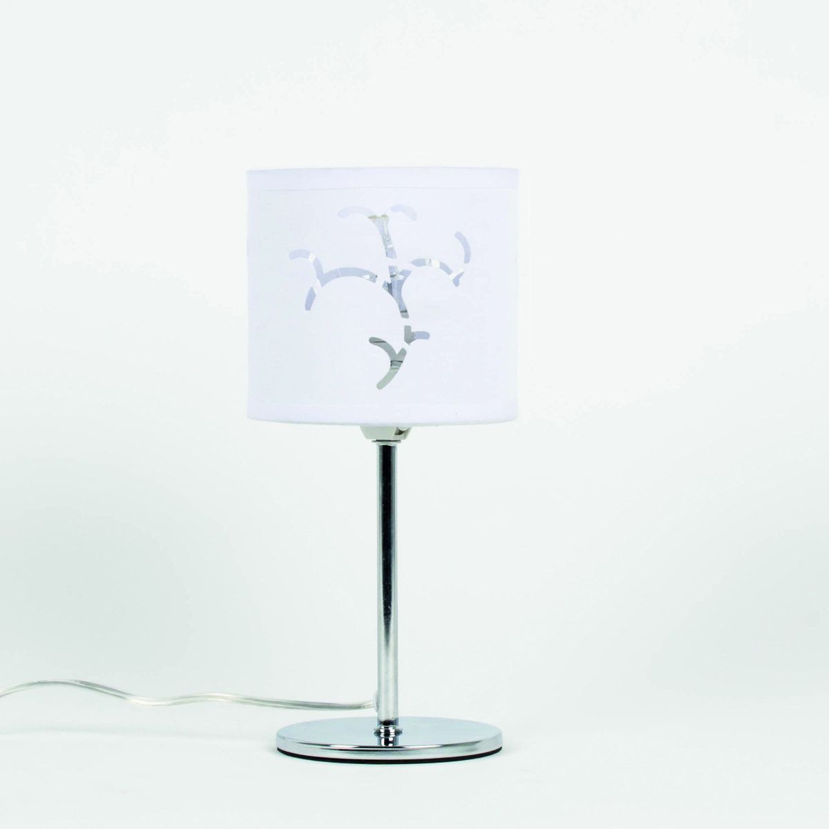 Lampe de table LOU blanche en métal