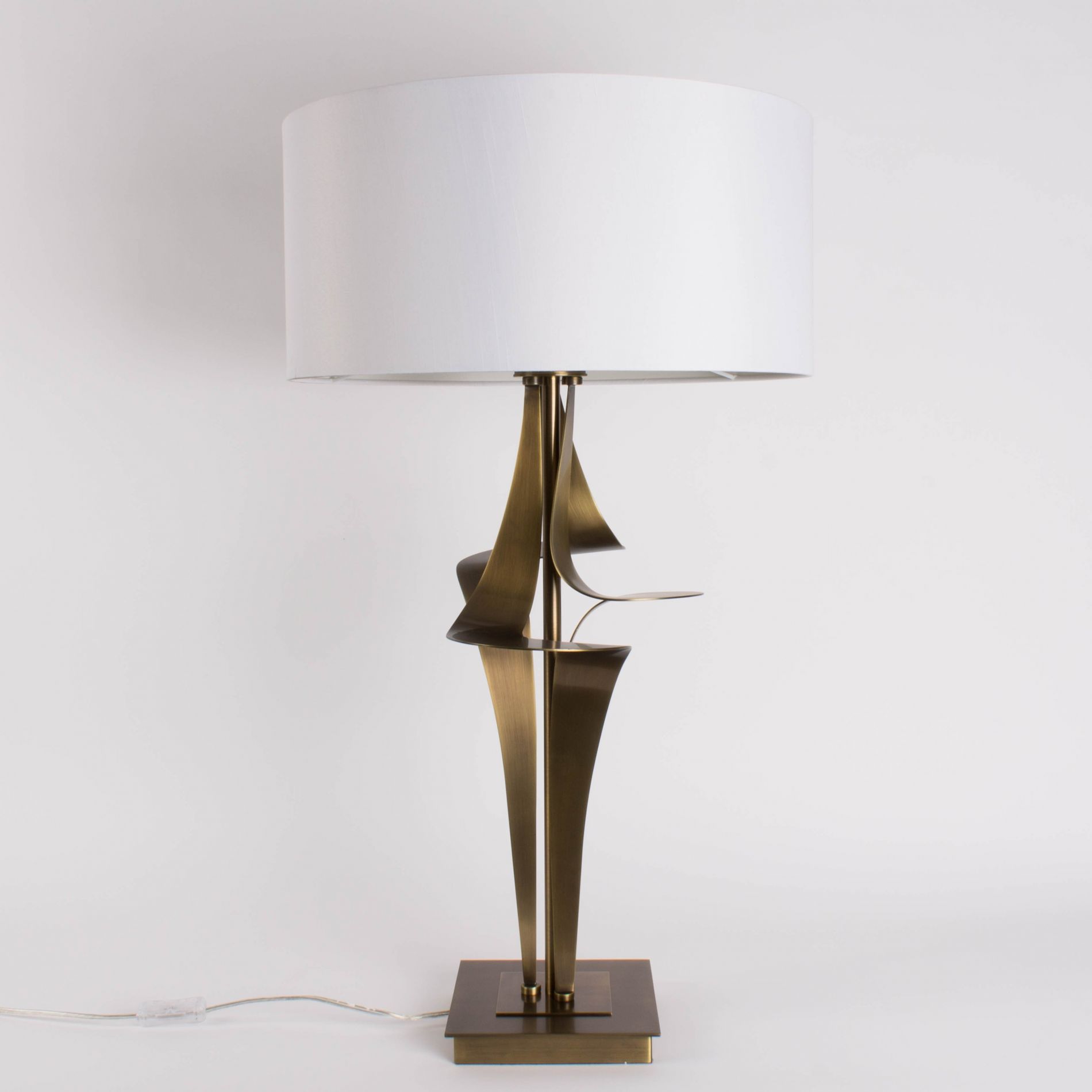 Lampe de table HARLEY dorée en métal