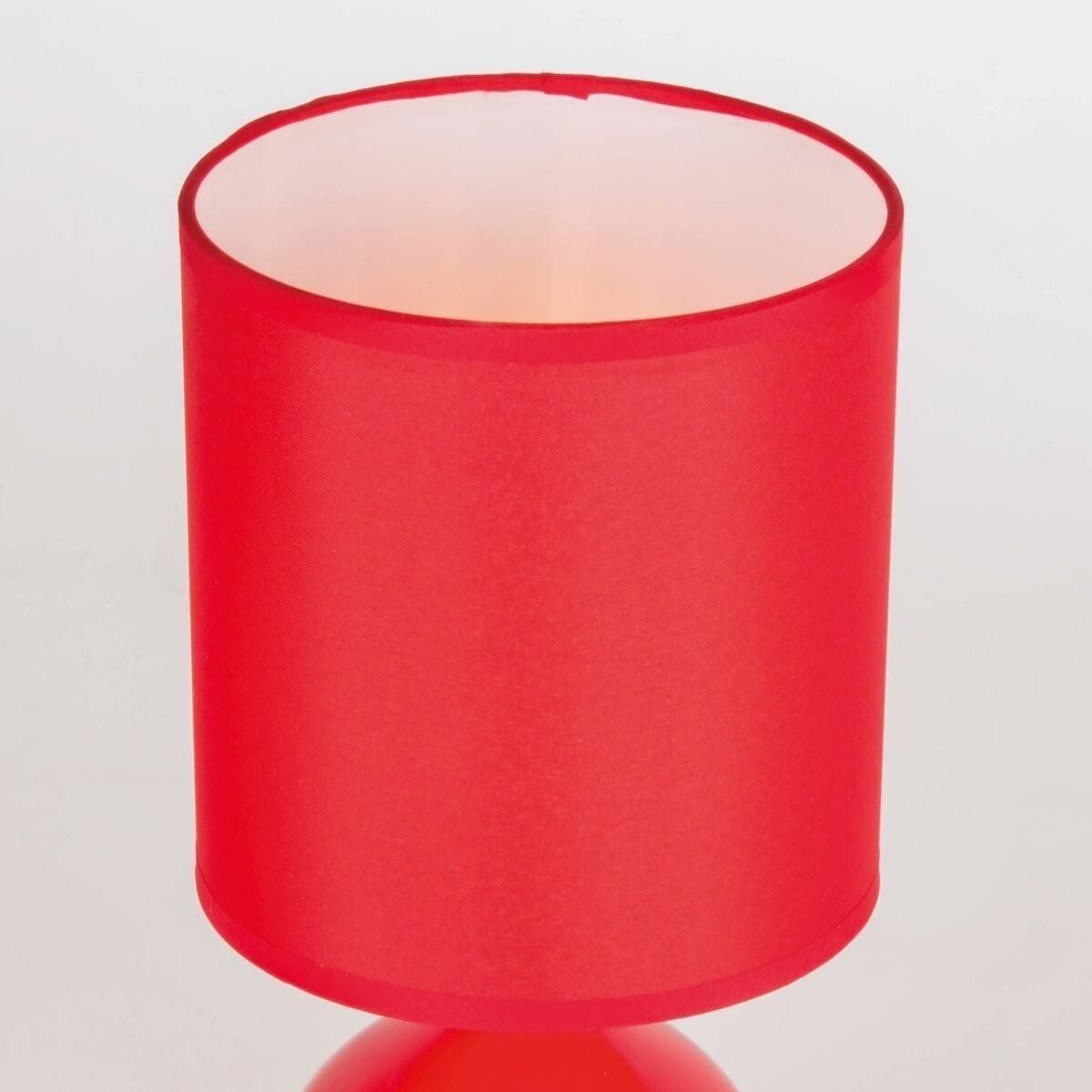 Lampe de table COAST rouge en céramique