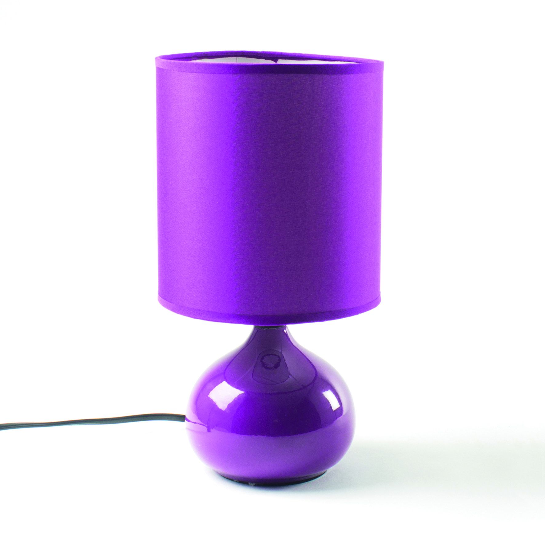 Lampe de table COAST violette en céramique