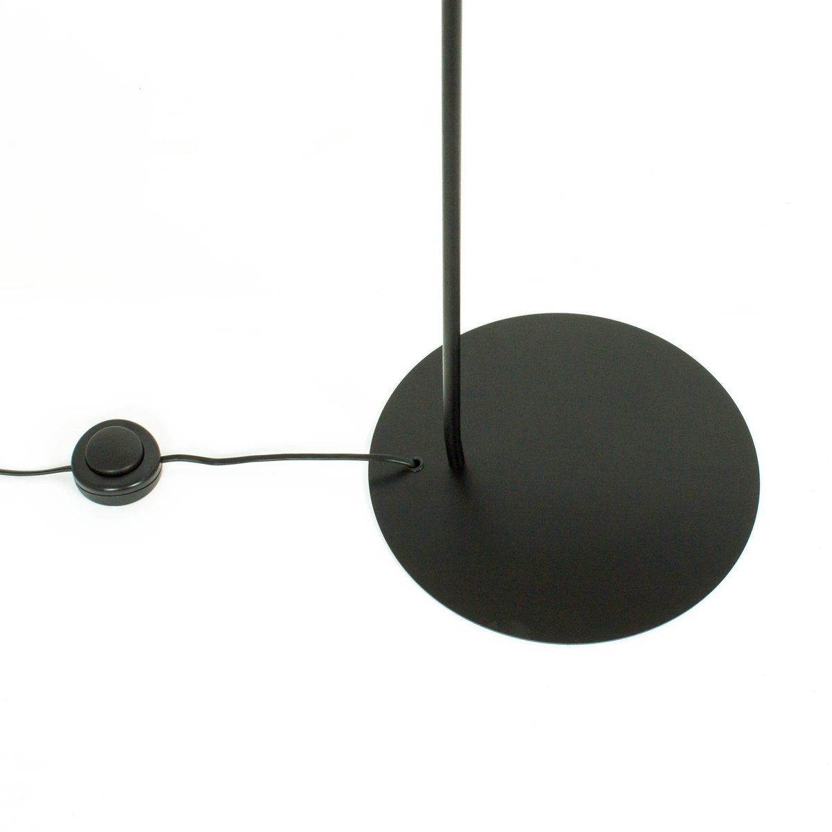 Lampadaire design industriel CLOCHE noir en métal