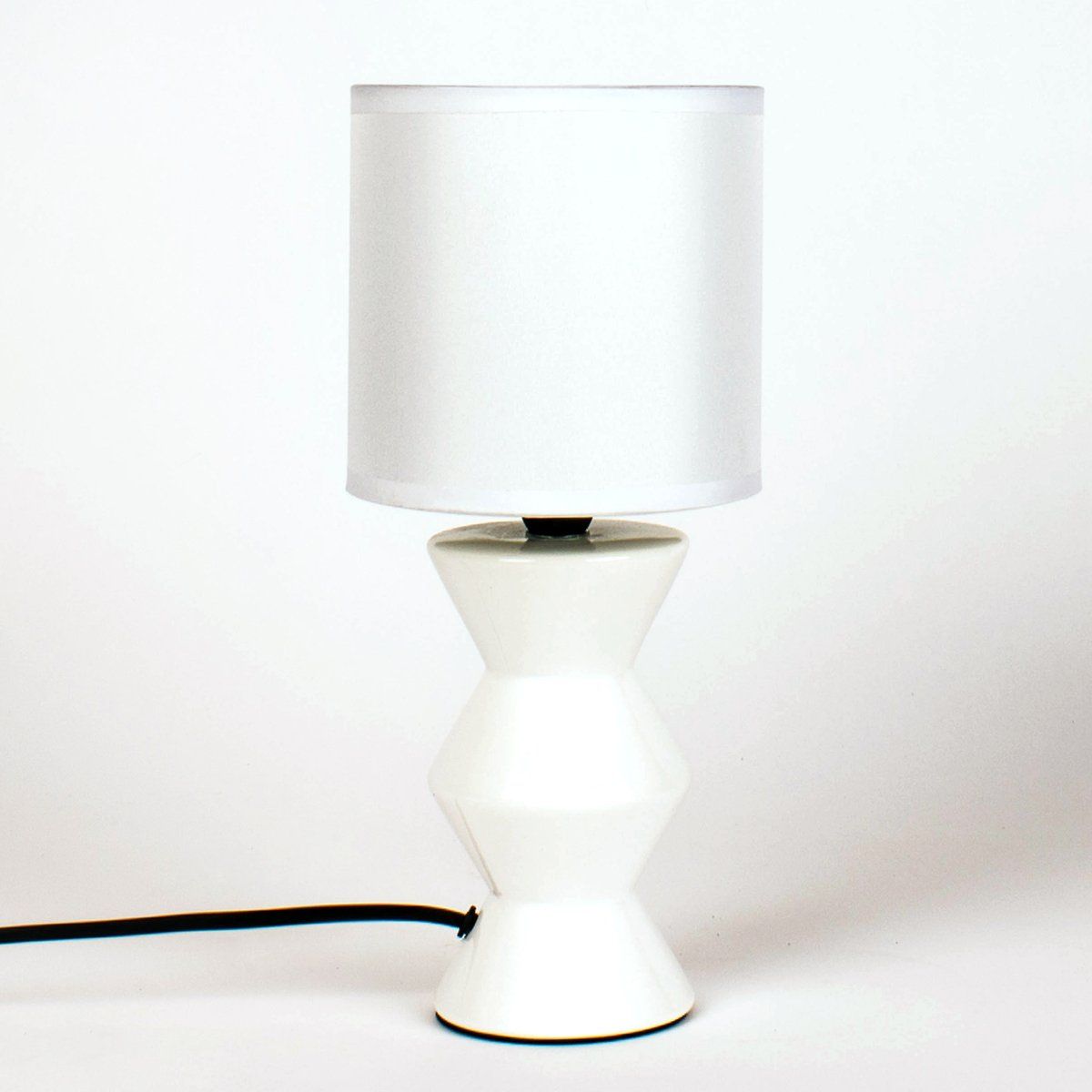 Lampe ICONE blanche en céramique