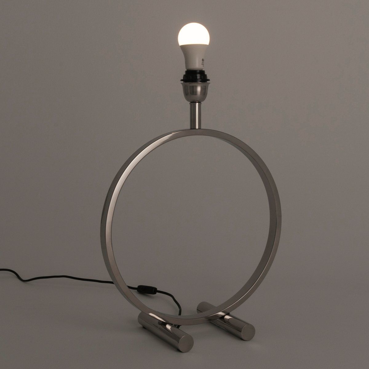 Pied de lampe design MIA en inox