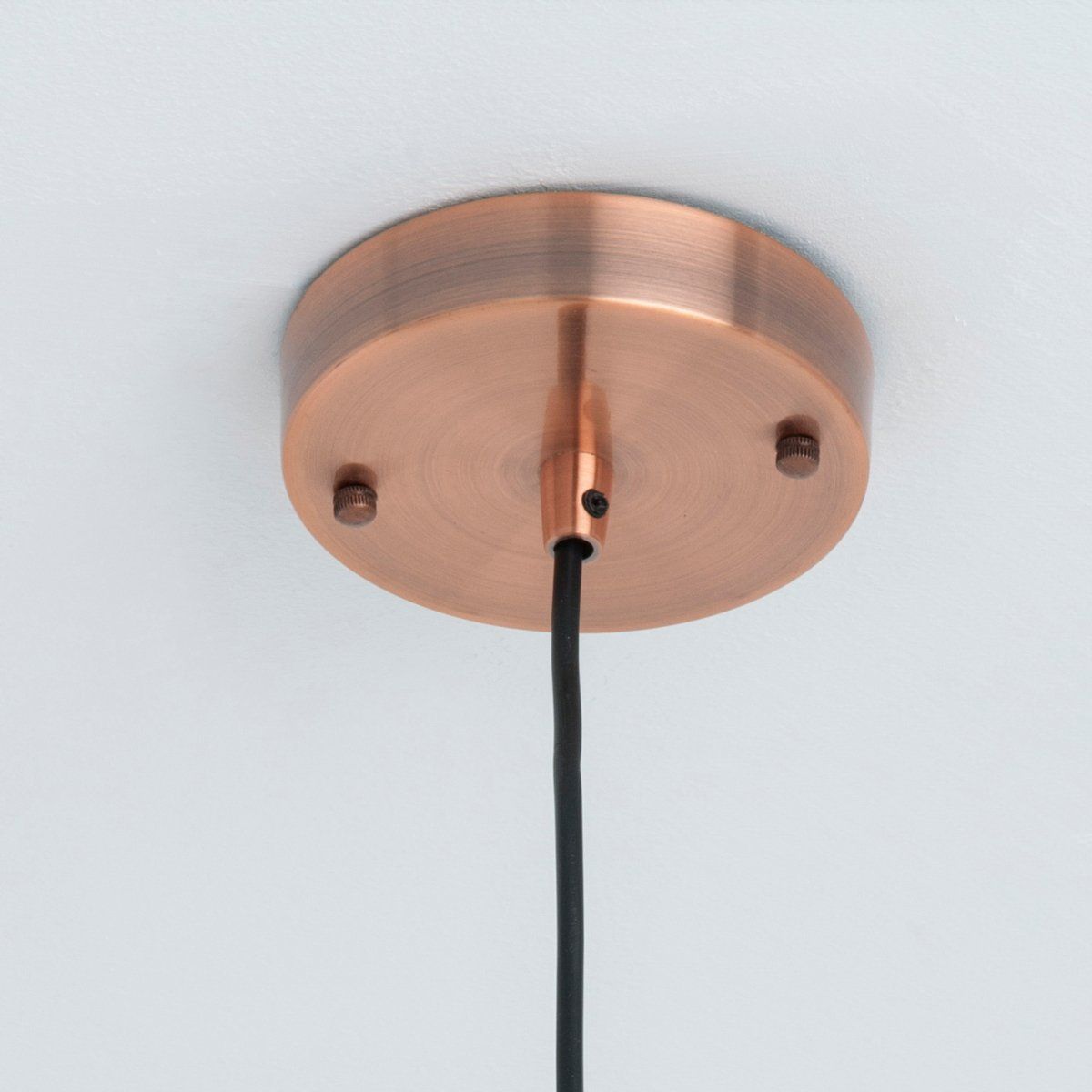Suspension ampoule ARTICULE cuivrée en métal