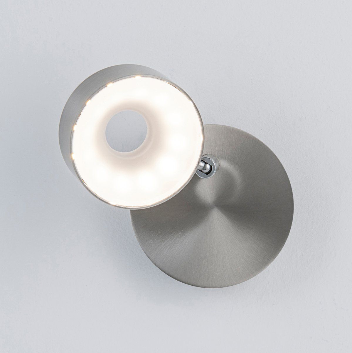 Spot LED encastrable orientable dimmable PREMIUM LINE argenté en métal -  Keria et Laurie Lumière