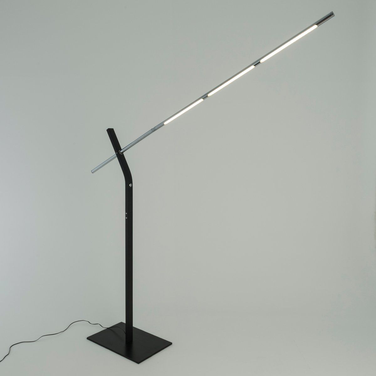 Lampadaire design LED tactile dimmable DECLIC noir en métal