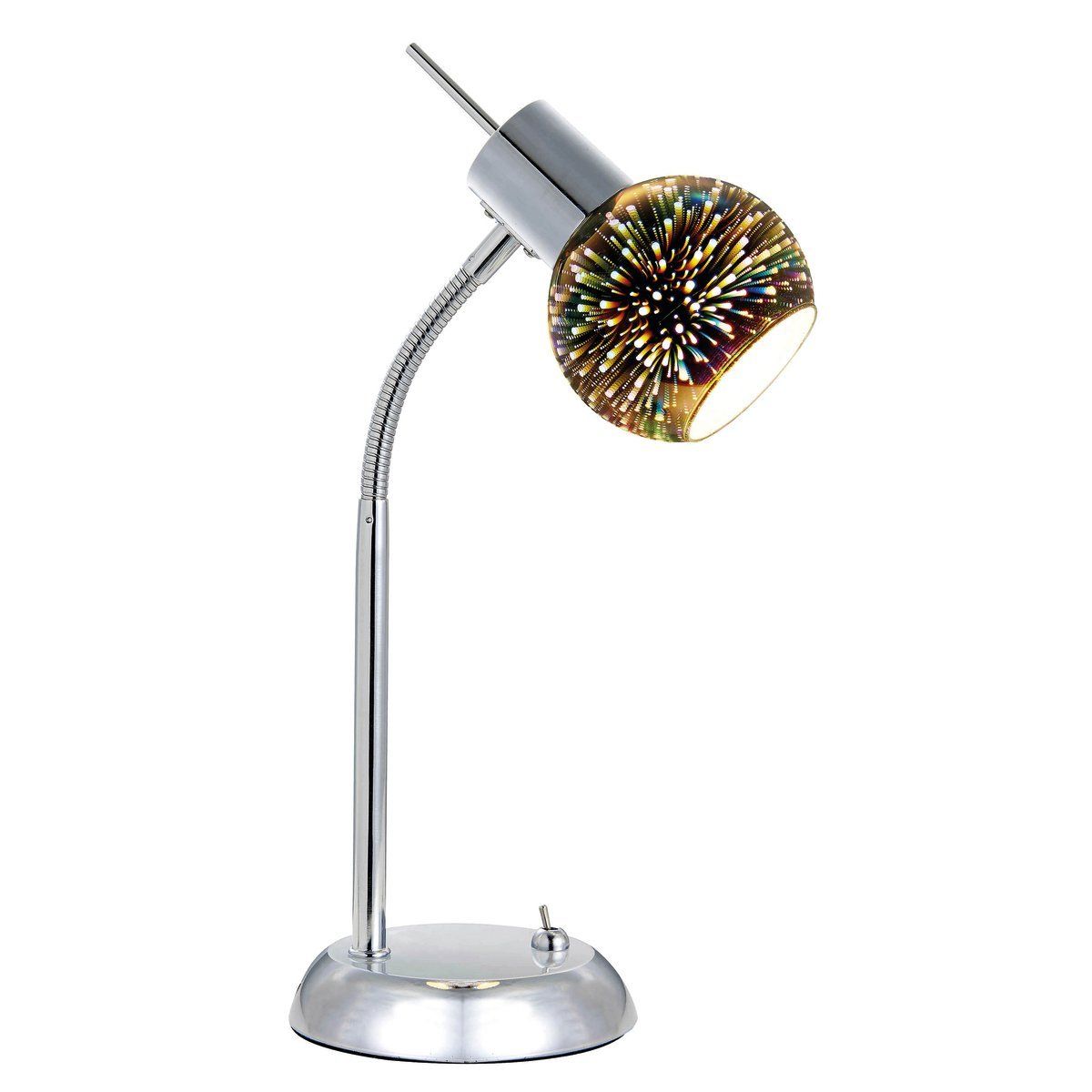 Lampe de chevet ou bureau LED design en rondeur