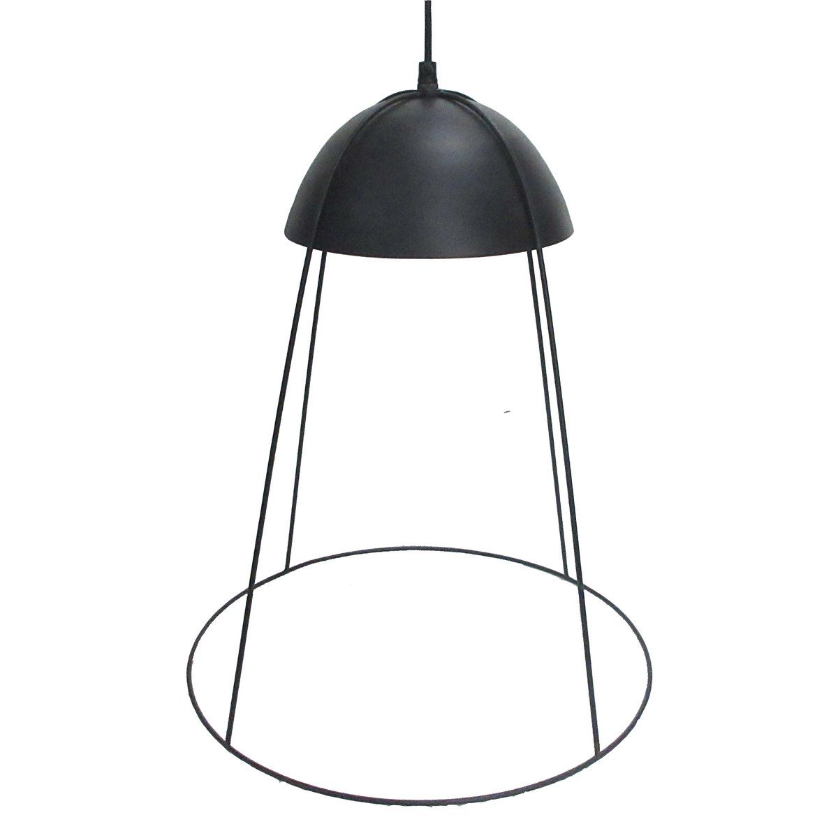 Lampe design SELINA noire en métal