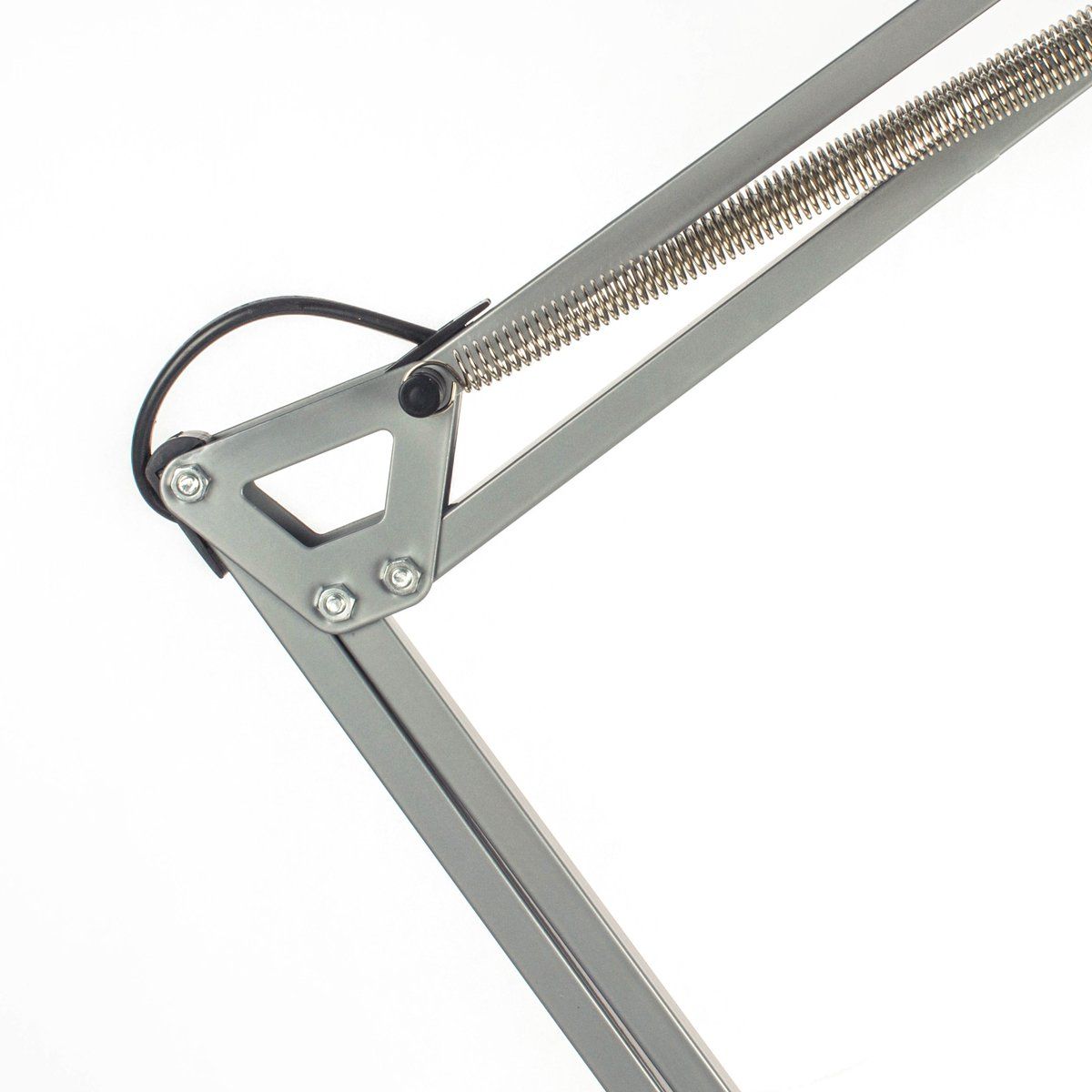 Lampe de bureau à clip articulée ARCHITECTE grise en métal