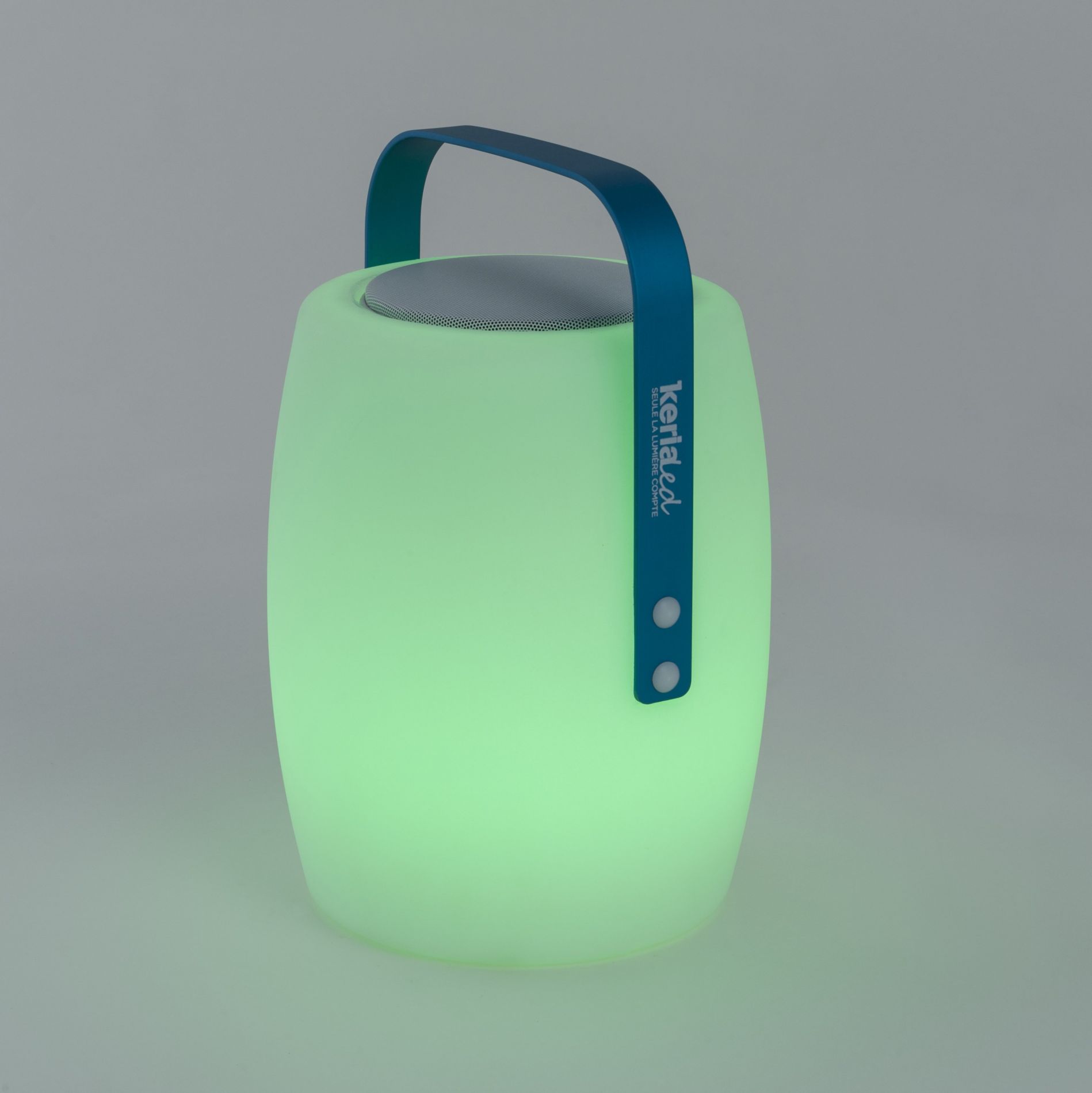 Lampe baladeuse Led design NOMAD sans fil avec enceinte