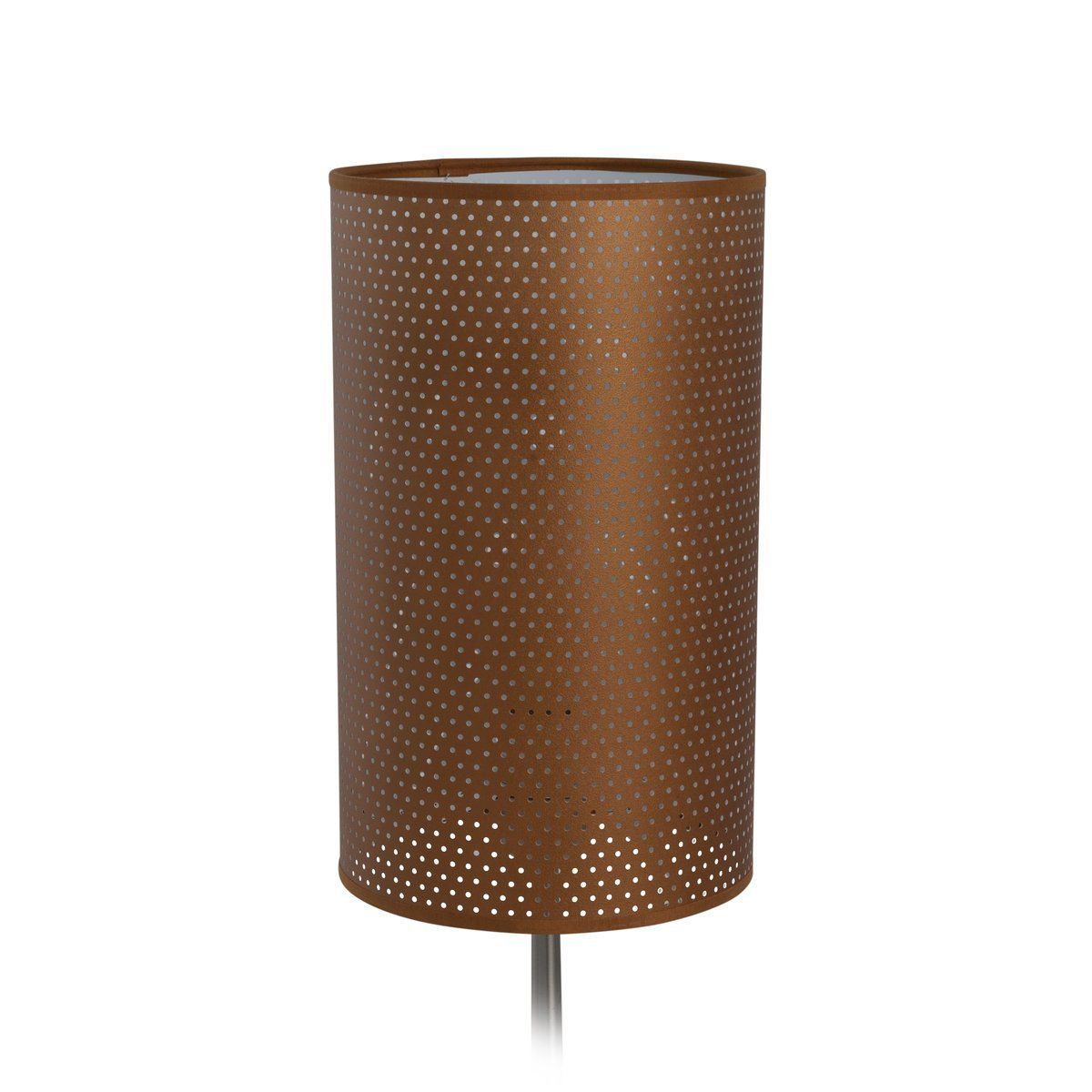 Abat-jour cylindrique SIMPLEPIO 18 cm cuivré en polyester