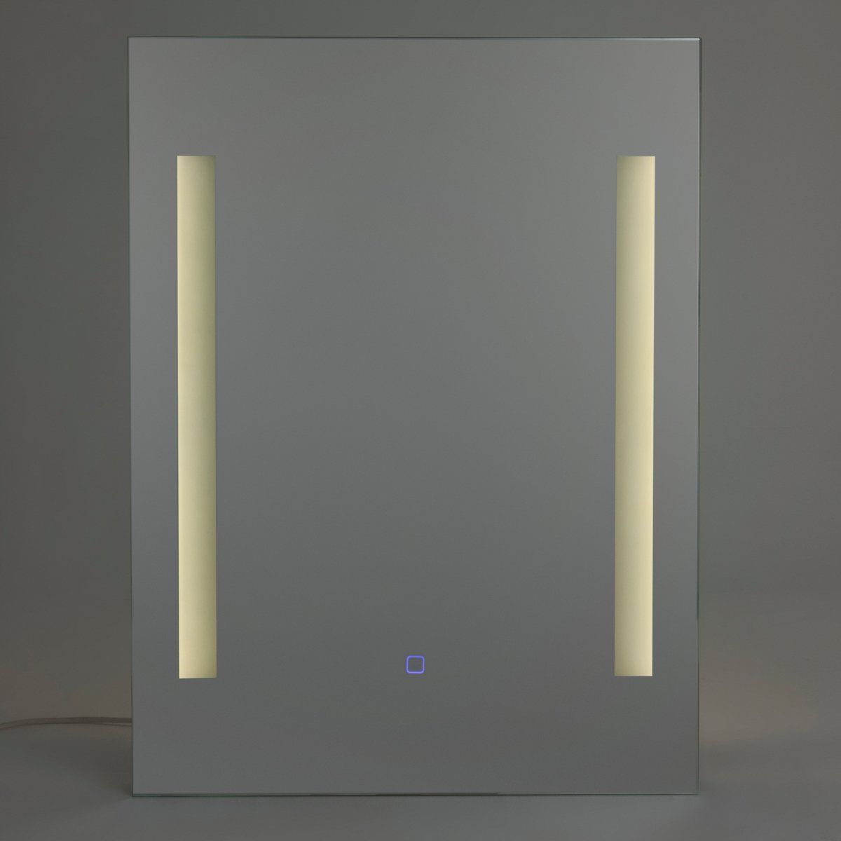 Miroir salle de bain rétroéclairé à Led intégrée REFLET en verre