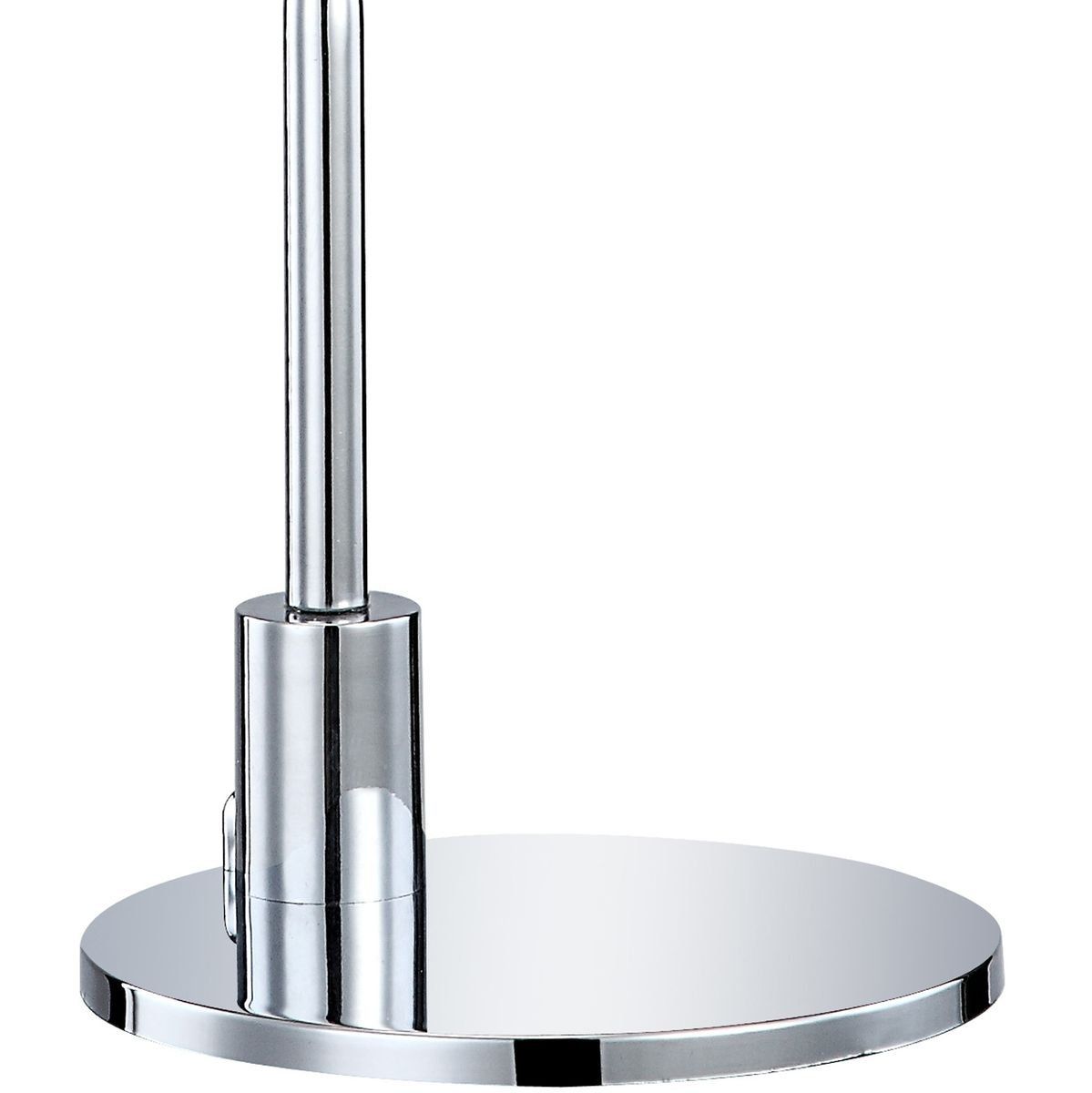 Lampe de bureau Led flexible PEGASI argentée en métal