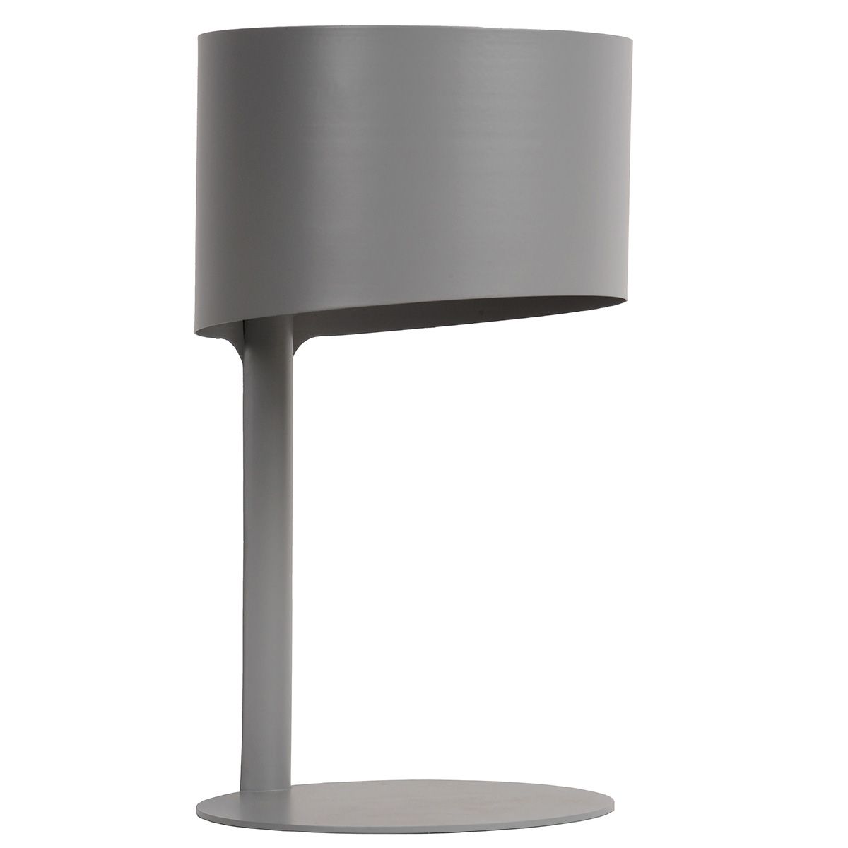 Lampe design KNULLE grise taupe en métal