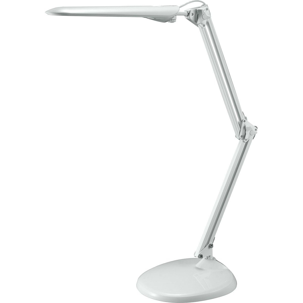 Lampe de bureau COSMIX blanche en métal