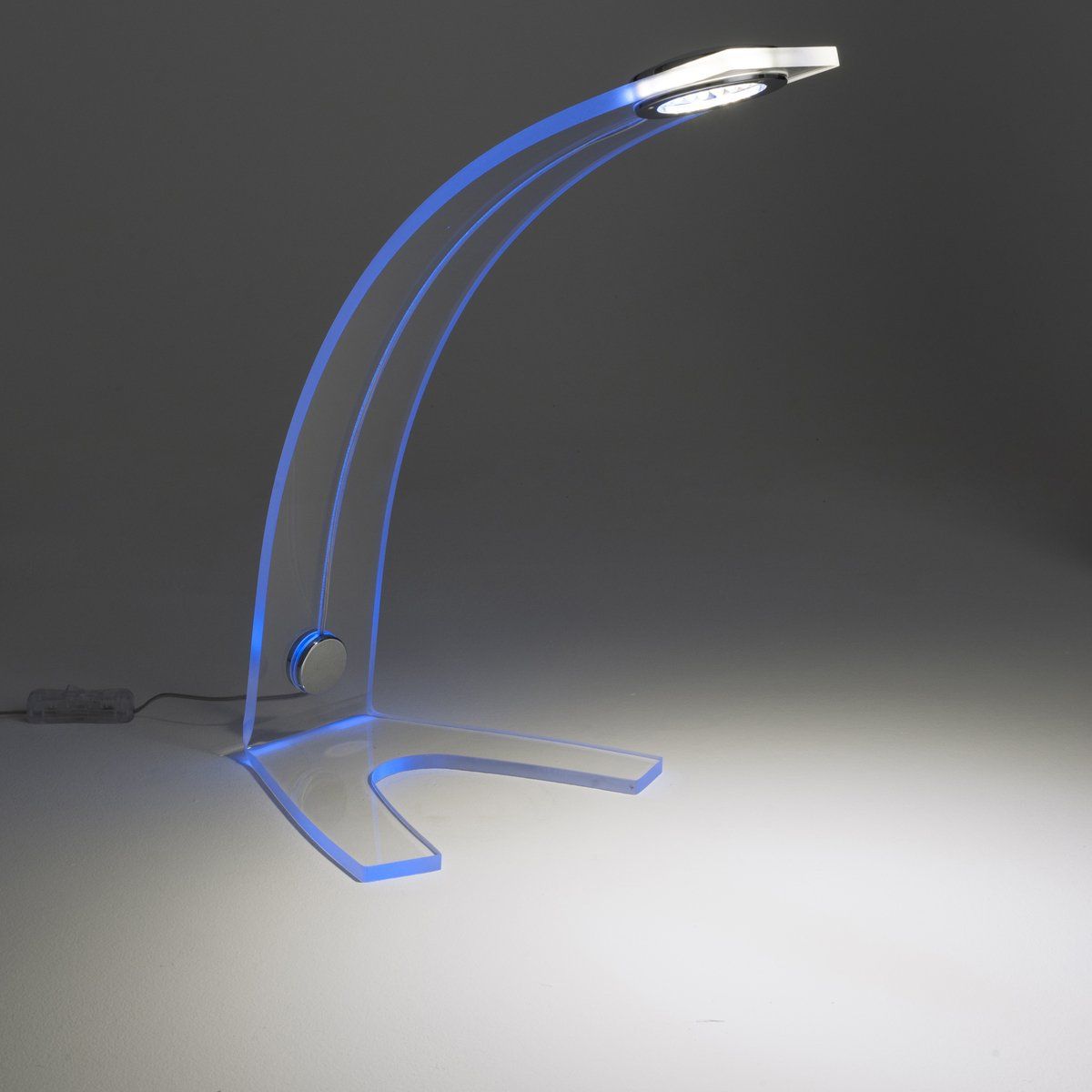Lampe de bureau Led STANDIGN LED rétroéclairée transparente en PVC