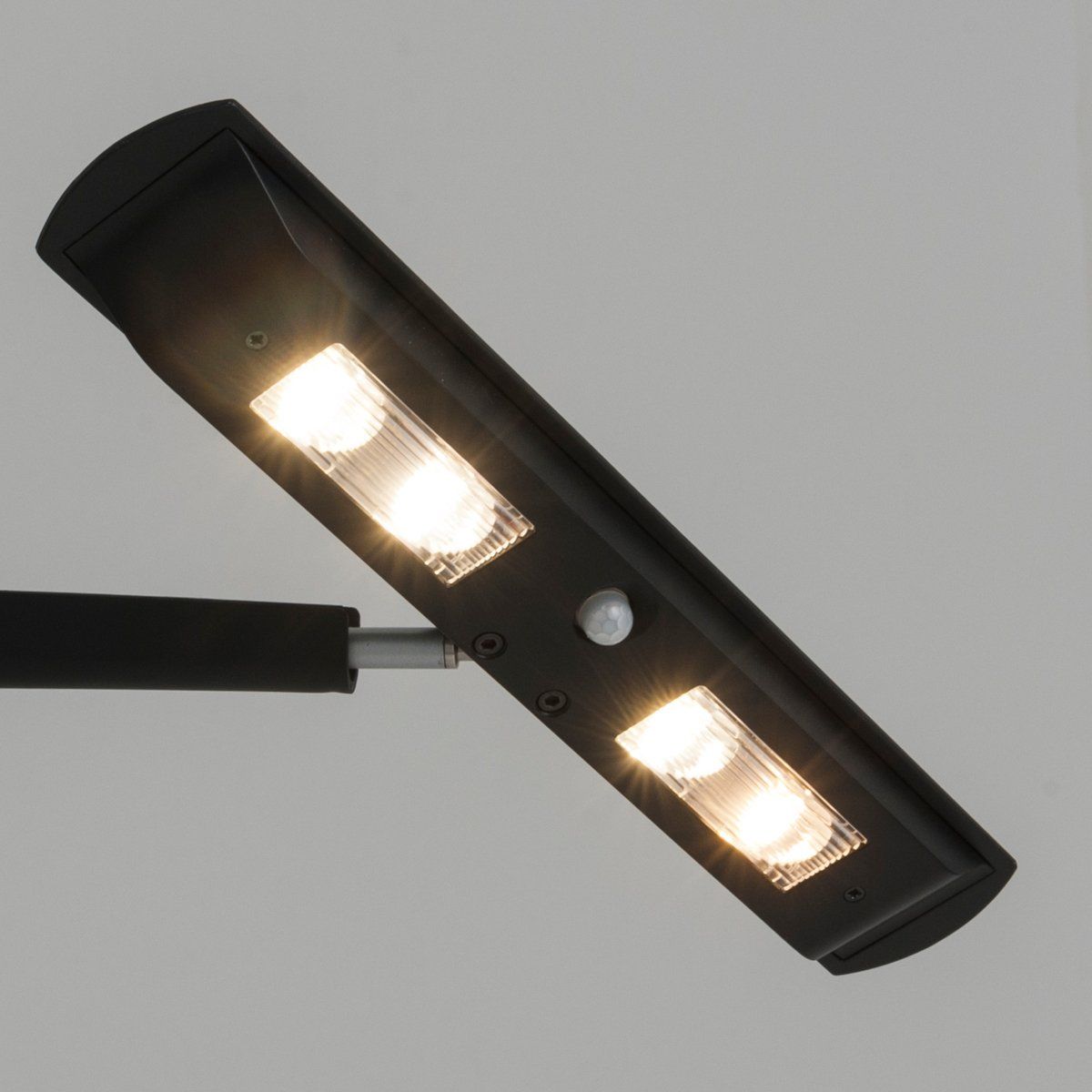 Lampe de bureau Led ERGOLIGHT noire en métal et PVC