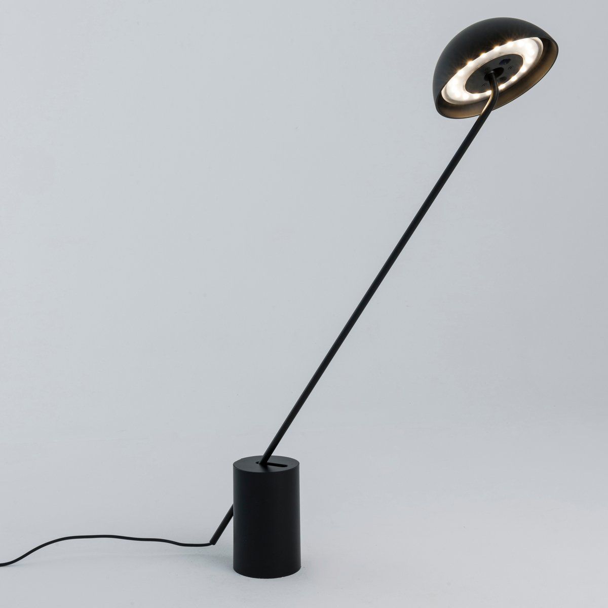 Lampe de bureau Led à variateur tactile BHAUS noire en métal et PVC