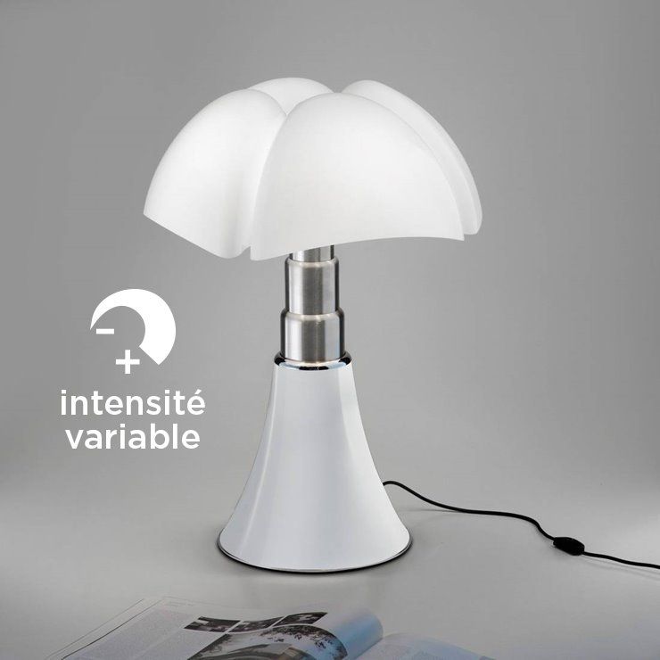Lampe PIPISTRELLO MEDIUM LED dimmable blanche