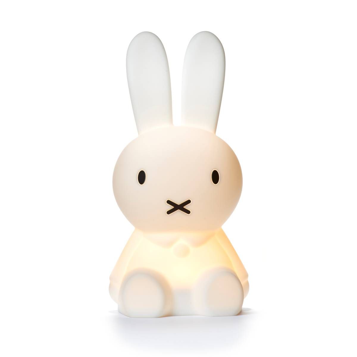 Veilleuse enfant lapin lumineux MIFFY en silicone doux blanc