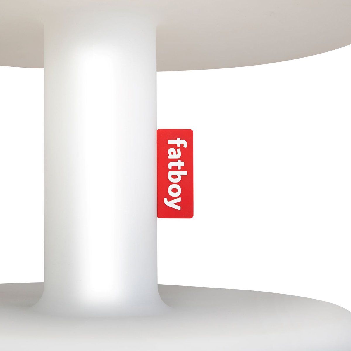 Lampe extérieur LED FATBOY EDISON en polypropylène blanc
