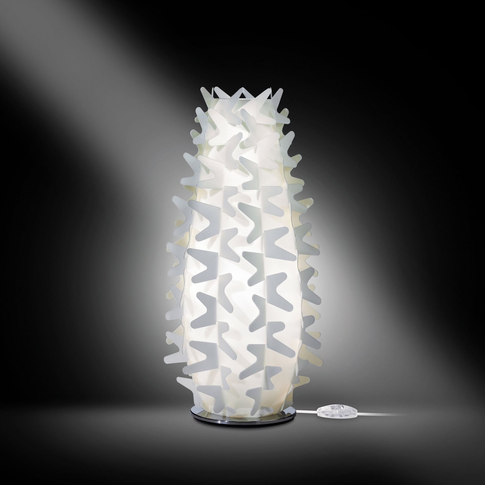 SLAMP - Lampe décorative CACTUS taille M ivoire en PVC