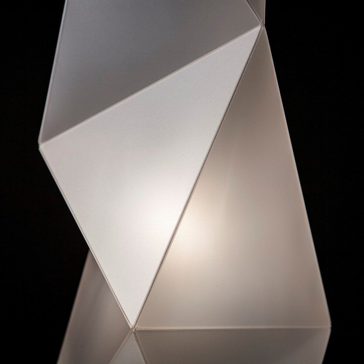 SLAMP - Lampe moderne DIAMOND taille M blanche en PVC