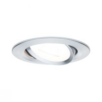 Spot seul LED encastrable et orientable NOVA en aluminium