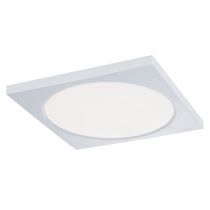 Panel carré LED encastrable PRENIUM en plastique blanc