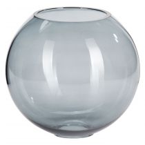 Boule en verre graphite LYON (D18cm)