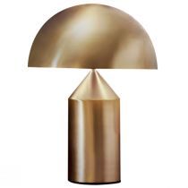 Lampe design ATOLLO (H70cm) en aluminium doré
