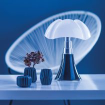Lampe MINI PIPISTRELLO LED dimmable exclu bleu ardoise