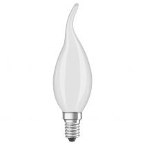 Ampoule LED dimmable E14 OPALE éclairage blanc chaud 4.5W 470 lumens Ø3.5cm