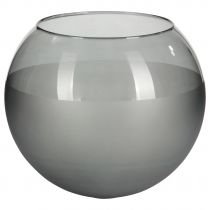 Boule en verre graphite semi satin PARIS (D30cm)