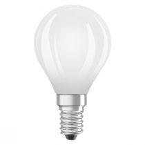 Ampoule LED dimmable E14 OPALE éclairage blanc chaud 6.5W 806 lumens Ø4.5cm