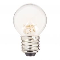 Ampoule LED E27 OPALE éclairage blanc chaud 9W 806 lumens Ø4.5cm